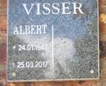 VISSER Albert 1947-2017