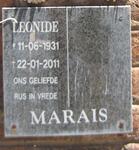 MARAIS Leonide 1931-2011