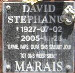 MARAIS David Stephanus 1927-2005