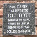 TOIT Daniel Albertus, du 1942-2010
