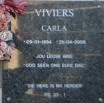 VIVIERS Carla 1994-2008