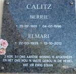 CALITZ Berrie 1931-1996 & Elmari 1939-2012
