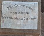 DELPORT Martha Maria
