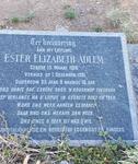 ADLEM Ester Elizabeth 1916-1951
