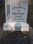 BENNIE Maud nee ECHLIN 1881-1958