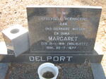 DELPORT Margaret nee WALKLETT 1916-1977