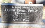 FINLAY Ernest George 1909-1995