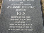 ELS Johannes Cornelis 1945-2010