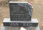 ECK Elizabeth J.D., van 1916-1993