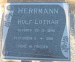 HERRMANN Rolf Lothar 1940-1999