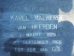 HEERDEN Karel Malherbe, van 1925-1968