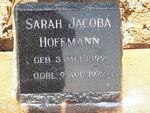 HOFFMANN Sarah Jacoba 1892-1972