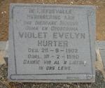 HURTER Violet Evelyn 1902-1990