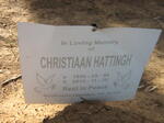 HATTINGH Christiaan 1950-2015