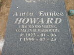 HOWARD Anita Eunice 1923-1999