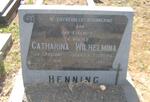 HENNING Catharina Wilhelmina formerly FERREIRA nee CRAUCAMP 1896-1984