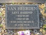 HEERDEN Levi Barend, van 1943-2001