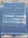 JOUBERT Stephanie 1899-1984