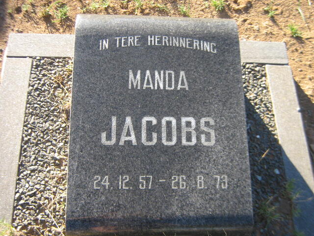 JACOBS Manda 1957-1973