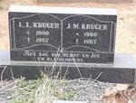 KRUGER L.L. 1890-1957 & J.M. 1900-1987