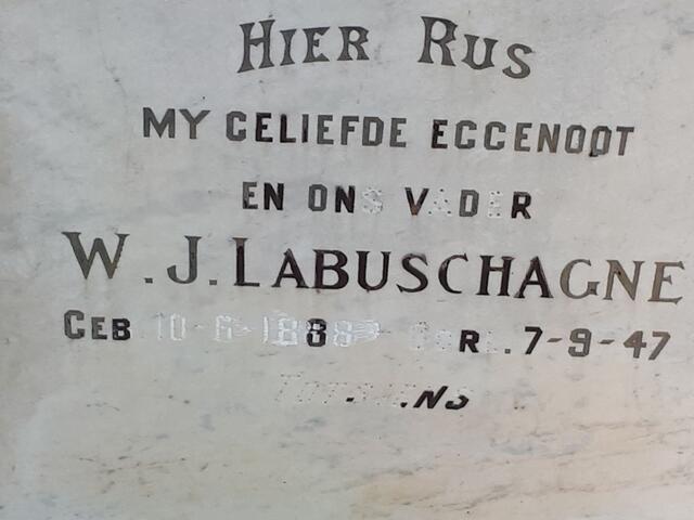 LABUSCHAGNE W.J. 1888-1947