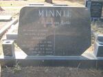 MINNIE Johnnie 1913-1981