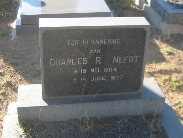 NEFDT Charles R. 1904-1977