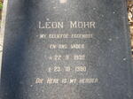 MOHR Leon 1932-1980