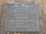 PLESSIS Petrus Johannes, du 1925-1993 & Engela G.E. Barnard VAN DEVENTER 1939-
