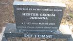 PIETERSE Hester Cecilia Johanna 1919-2004