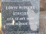 STRAUSS Edwin Burgers 1889-1918