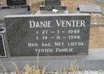 VENTER Danie  1949-1996