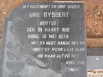 OORDT Arie Gysbert, van 1912-1970 & Helena Maria CLAASSEN 1906-1978 