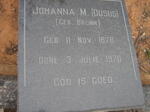 NEL Johanna M. nee BRONN 1878-1970
