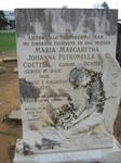 COETZER Maria Margaretha Johanna Petronella nee RICHTER 1888-1945