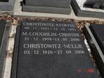 CHRISTOWITZ Stoffel 1921-1991 :: CHRISTOWITZ Nellie 1926-2006 :: McLOUGHLIN Christine  1958-2000