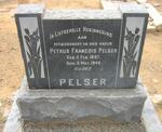 PELSER Petrus Francois 1897-1944