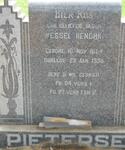 PIETERSE Wessel Hendrik 1884-1955