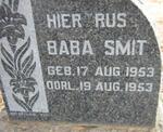 SMIT Baba 1953-1953