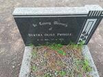 PRINGLE Bertha Olive 1914-1973