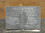 MATTHYSEN Nicolas 1898-1986 & Maria 1909-2002