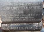POTGIETER Hermanus Lambertus 1895-1964