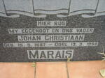 MARAIS Johan Christiaan 1887-1958