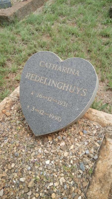 REDELINGHUYS Catharina 1931-1990