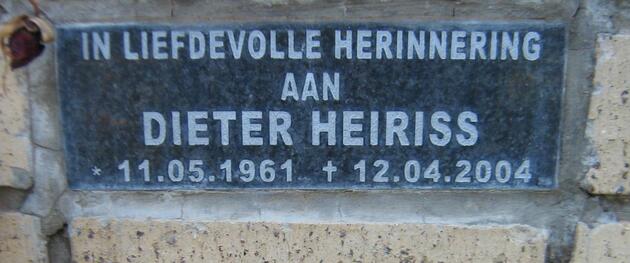 HEIRISS Dieter 1961-2004