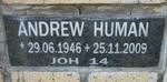 HUMAN Andrew 1946-2009
