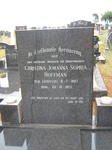 HOFFMAN Christina Johanna Sophia nee DREYER 1887-1973