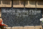 CLAASEN Hendrik Jacobus 1946-2010