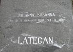 LATEGAN Johanna Susanna 1917-1991
