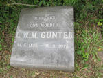 GUNTER L.W.M. 1886-1975